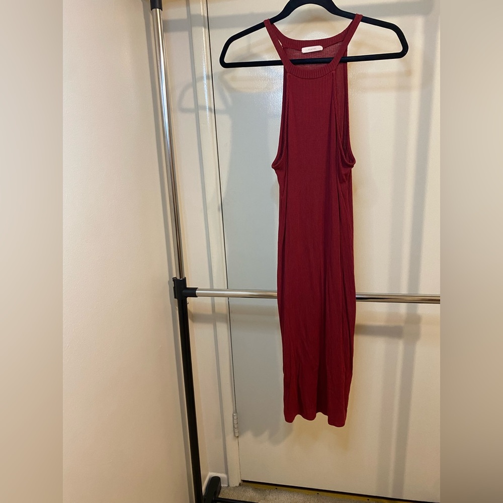 Orange dress